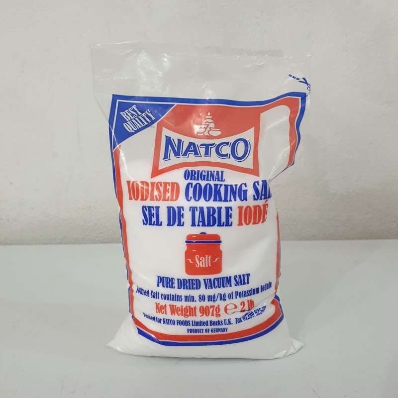 NATCO IODISED COOKING SALT 970G