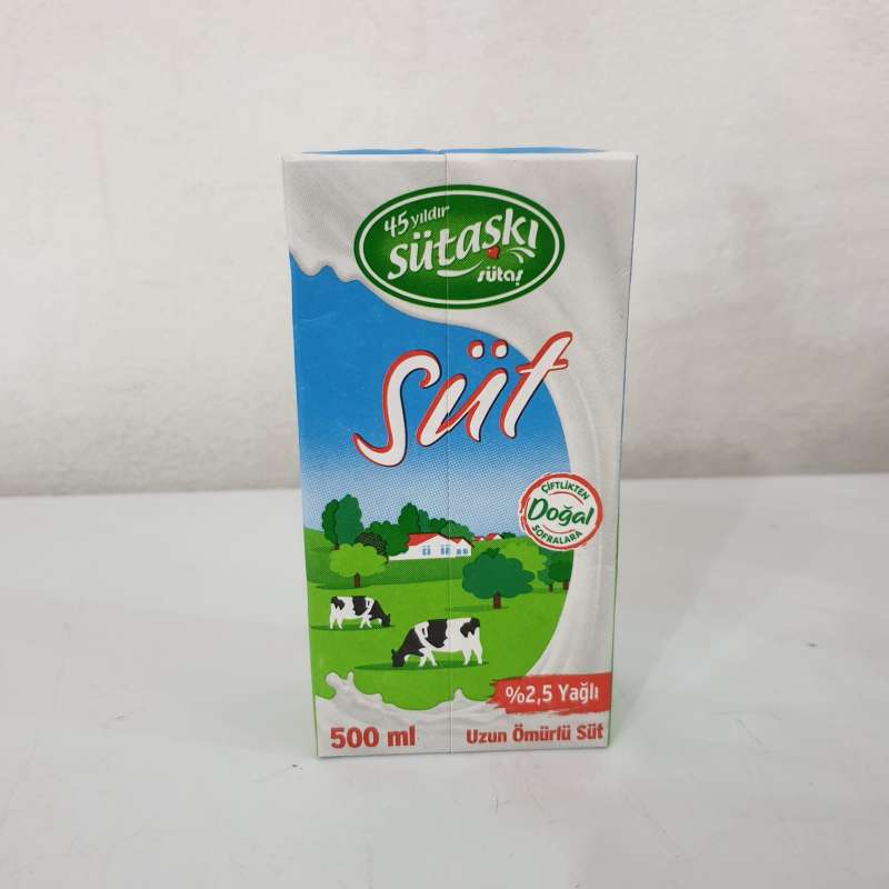 SUTAS UHT FAT MILK 500ML