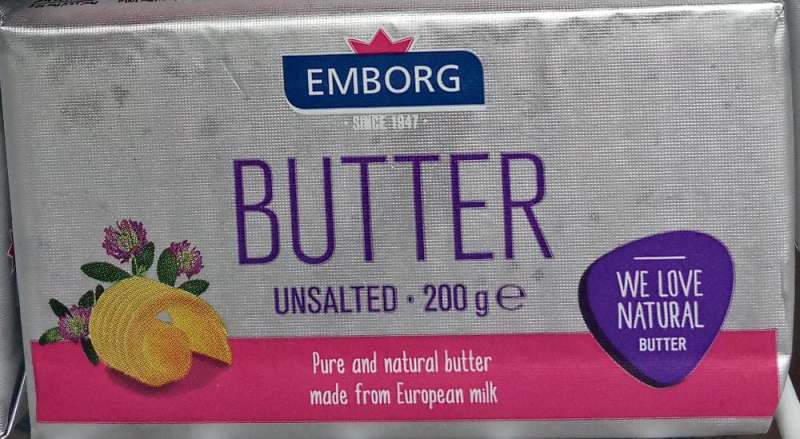 Butter (Emborg 200gm)
