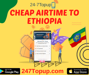 Send phone credit to Ethiopia