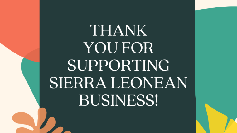 Supporting Sierra Leonean Businesses